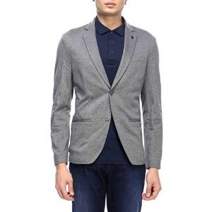 Michael Kors Stretch Sport Coat Jacket Grey